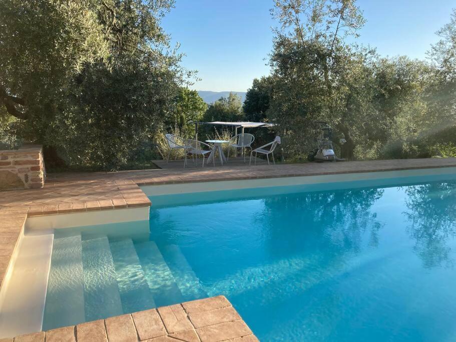 Vesper - Casale Con Piscina - Ad Galli Cantum Città della Pieve Exterior foto