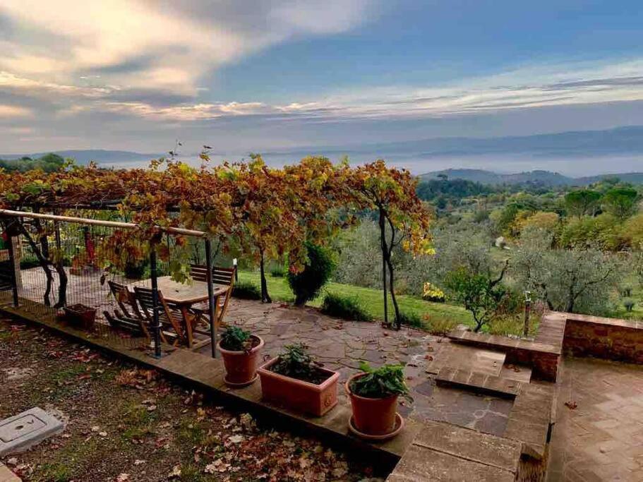 Vesper - Casale Con Piscina - Ad Galli Cantum Città della Pieve Exterior foto